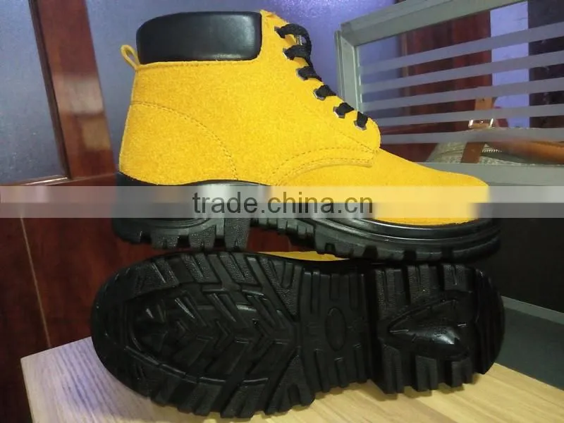 middle cut industrial cheap workman's steel toe cap brand stylish lightweight safety shoes