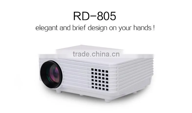 800lumens home theater projector portable lcd led projector RD805