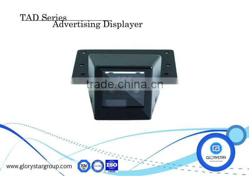 tft lcd car tv monitor advertsing displayer with touch screen 15 Inch LCD