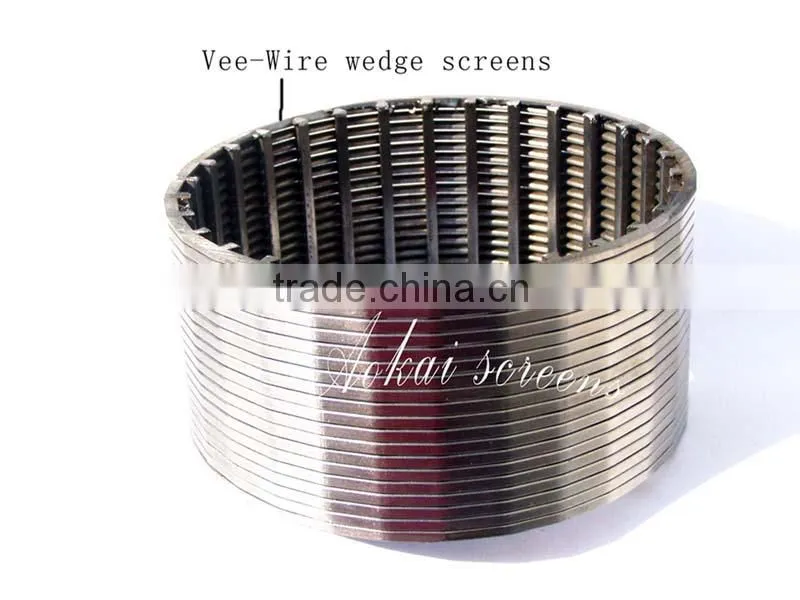 reliable quanlity wedge wire water well johnson water well screens and filters