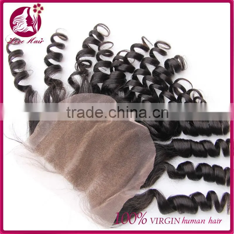 2015 Hot Sale 4*4 Lace Closure Malaysian Hair Lace Closure