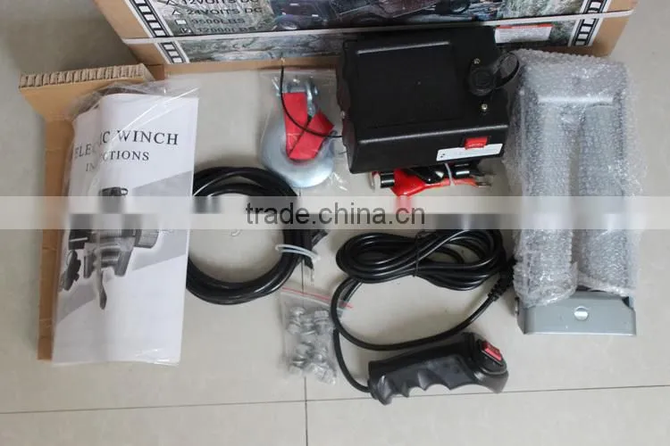 2000lbs Electric Winch Pulling equipment Electric Winch