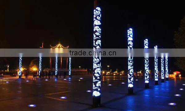 solar recessed floor lighting
