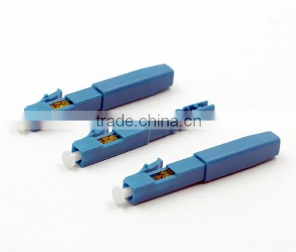 New product LC PC fiber optic fast connector, FTTH SM LC optic quick connector