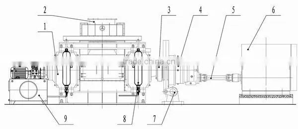 Heated roller press