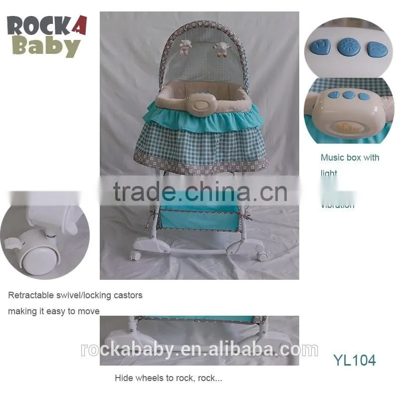 Infant Soothe and Sleep Bassinet with Motion