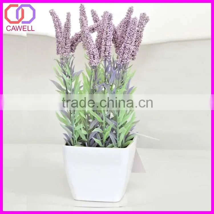 mini artificial lavender plant