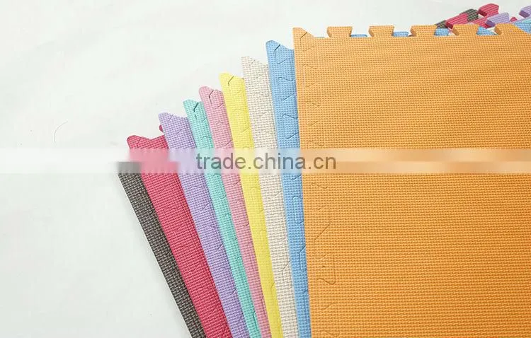 EVA karate sports plain mat leaf texture