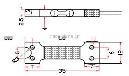 Single Point Weighing Aluminum Load Cells