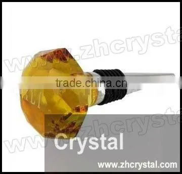 Fashion ball Crystal Wine Stopper, crystal bottle stopper