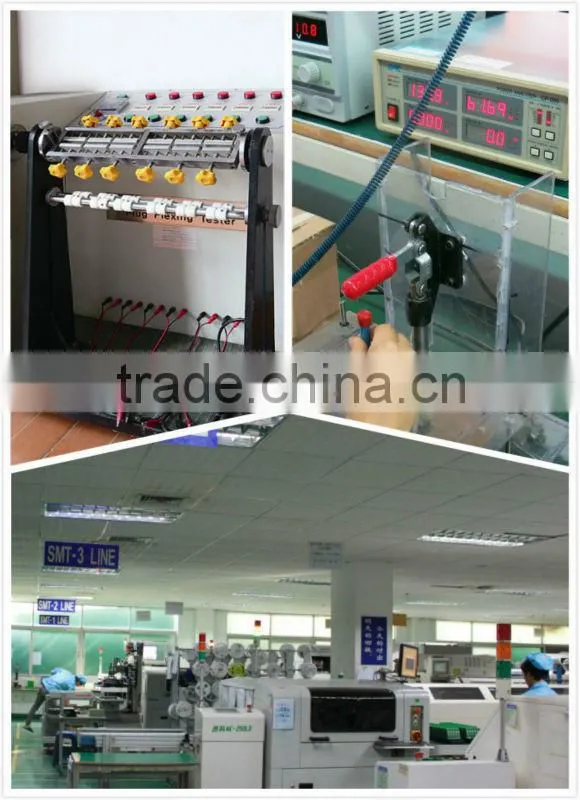 wholesale colorful flat led micro usb data cable for android and smart phone