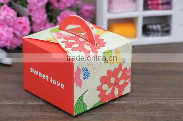 blue l Paper Gift Box candy paper box for wedding chocolate box