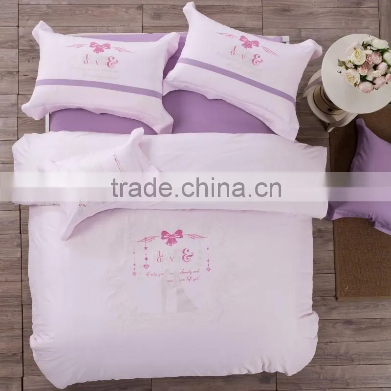 2015 Nantong textile hotel/hospital queen size jersey fitted bed sheet with zipper wholesale