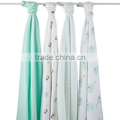 Fashionable and Breathable Bamboo Swaddle for Babies