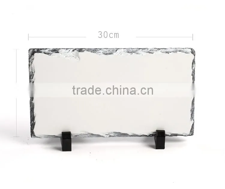 Sublimation Heat Transfer Photo Rock Slate Photo Frame
