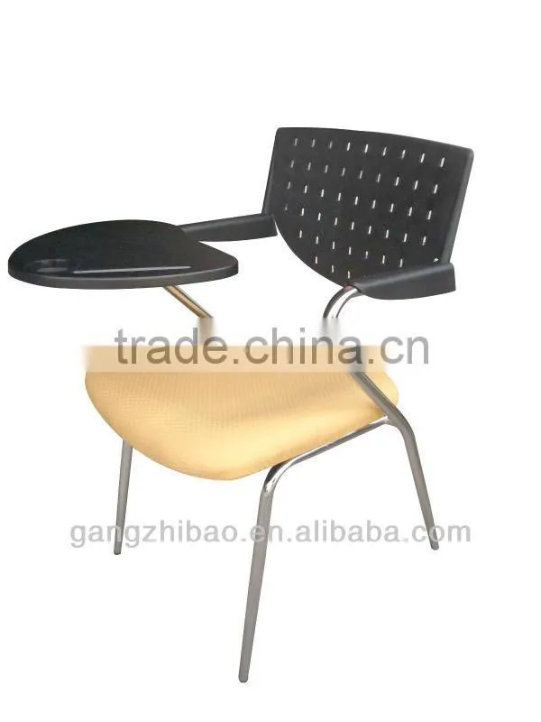 Soft lint school chair have writing plank AH-31
