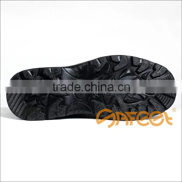 The CHEAPEST men's cemented rubber outsole safety shoe anti mine boots steel tip shoes made in China SA-2203
