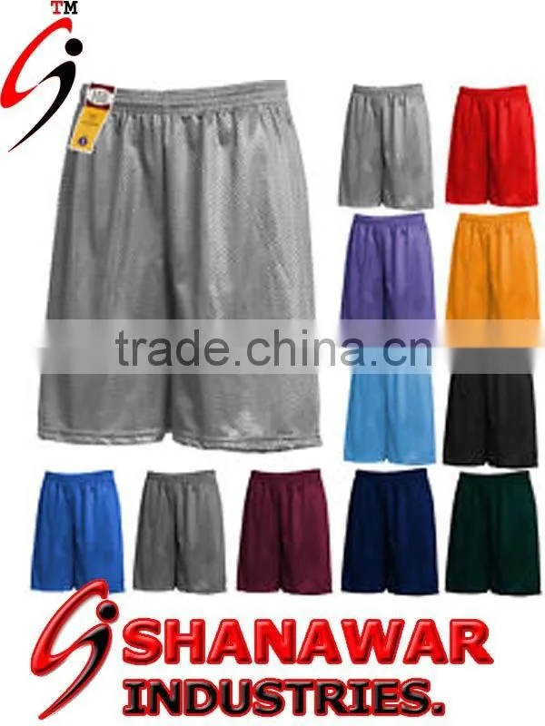 men antimicrobial sports sublimation shorts