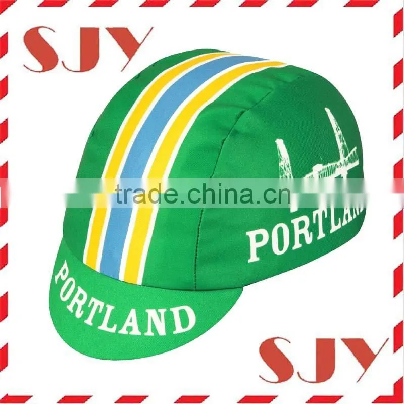 Outdoor fashion promotional wholesale custom cotton cycling cap