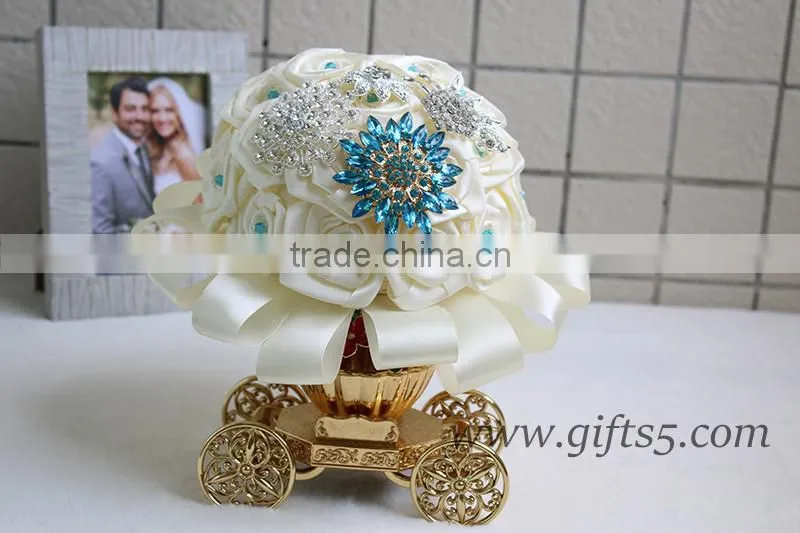 Handmade graceful Brooch wedding bouquet for bride