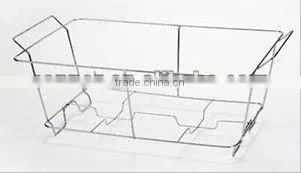 Buffet Chafer Food Warmer Wire Frame Hold Foil Pans For Dispoable Chafing Dishes