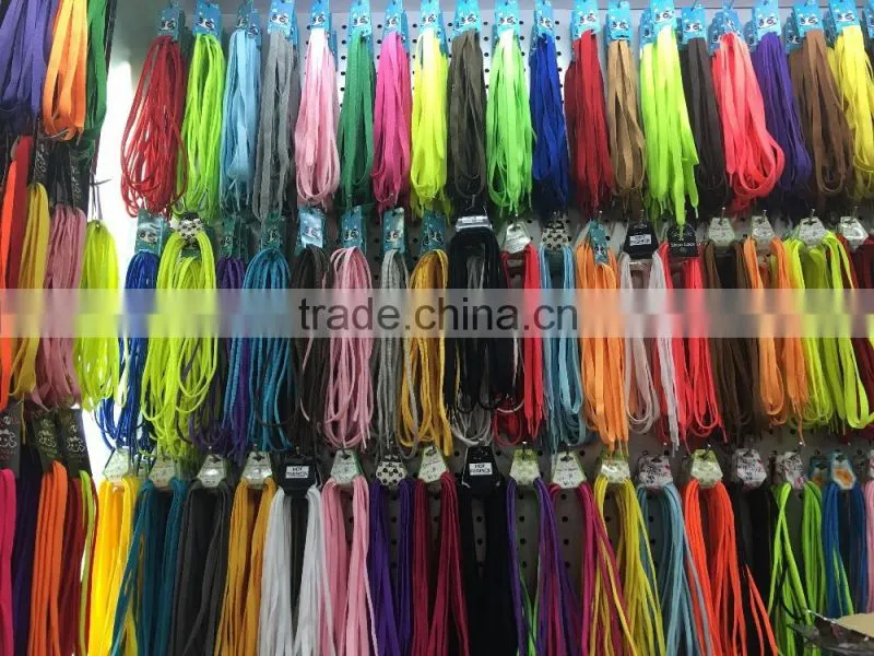 Classic Flat Double Layers Cotton Shoe Laces 120CM Long Rope Laces Sport Shoelaces 2 Pair Per Lot
