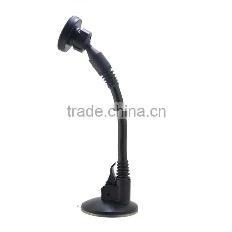 windshield mount long arm bracket mobile phone magnetic holder car phone stand strong adsorption 360degree rotate