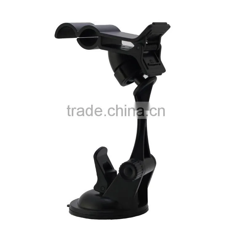 universal Clip 360 Rotating Flexible Car Mount Cell Phone Holder Stand Car Accessories for cell Phone,