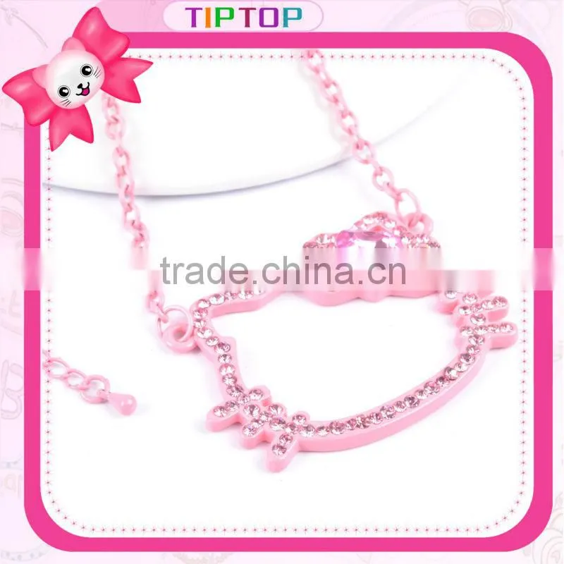Zinc Alloy Lovely Cat Shape Kid's Necklace