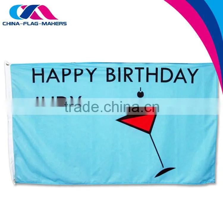 high quality custom business display flag for promotion