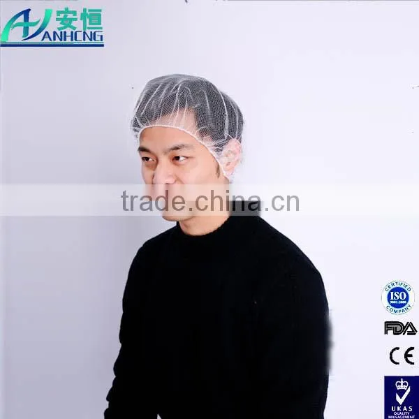 Disposable Non Woven Mob Caps for medical spa food disposable nonwoven massage cap