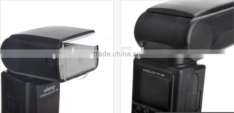 Full function camera speedlite flash SP-680 for nikon digital camera as sb800
