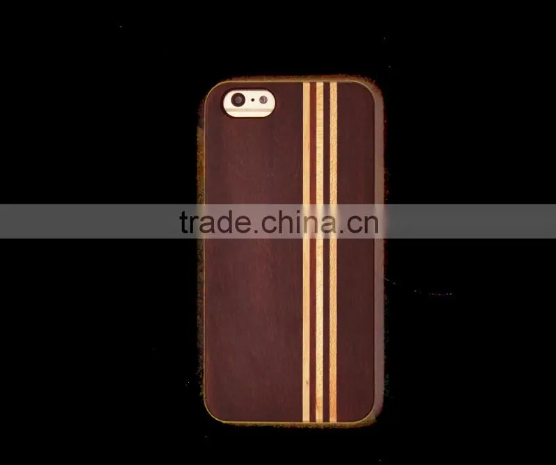 MOBILE PHONE CASE CUSTOMIZED in natural solid wood finish