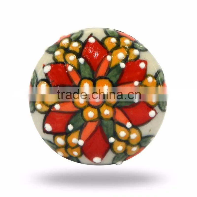 ceramic--Round-grey-white-swirl