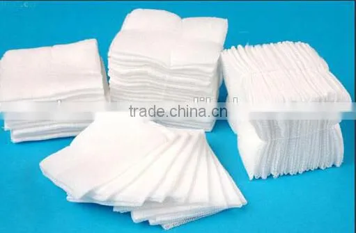 China Manufacturer CE&ISO Approved 100% Cotton Steril or Non sterile Gauze Swabs