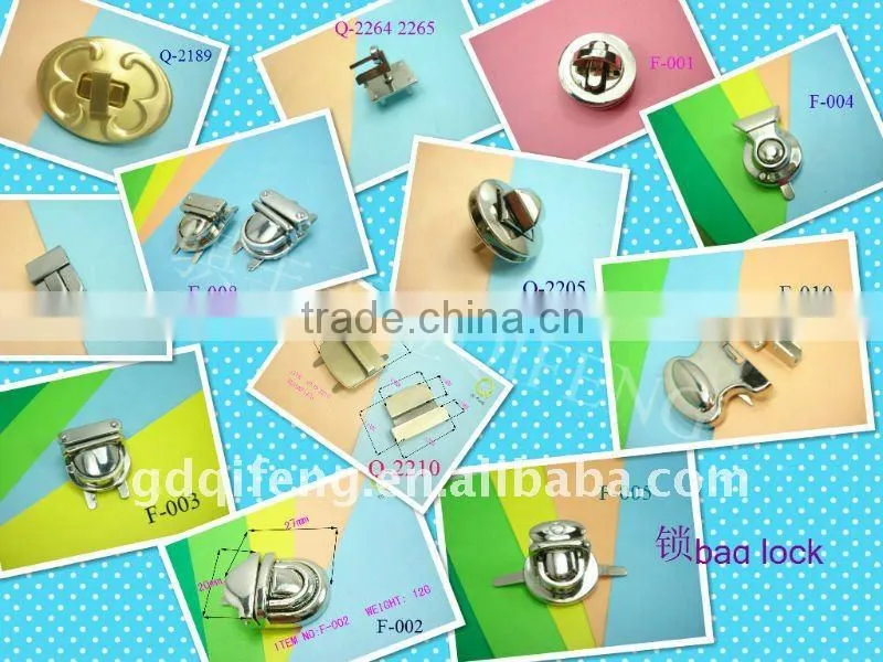 qifeng well design metal briefcase lock q-0722