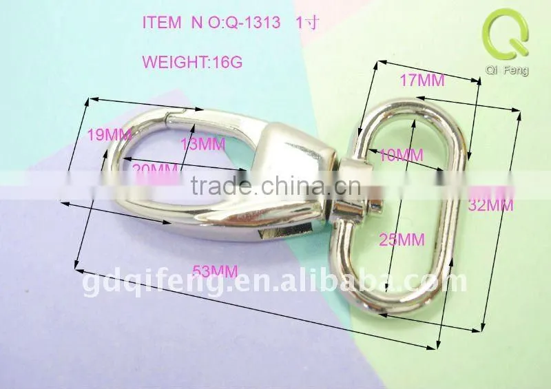 qifeng Metal snap hook Q-1313-1 metal fiitings