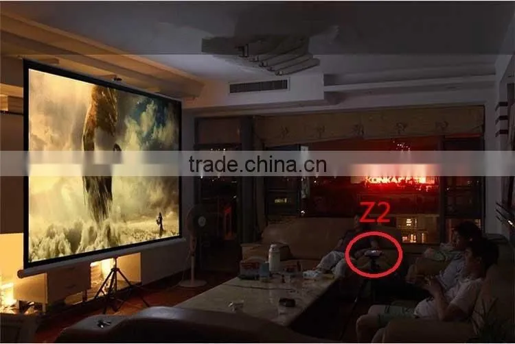 1080P 3D Projector LED DLP Home Theater Projector Z2 With 600ANSI lumens