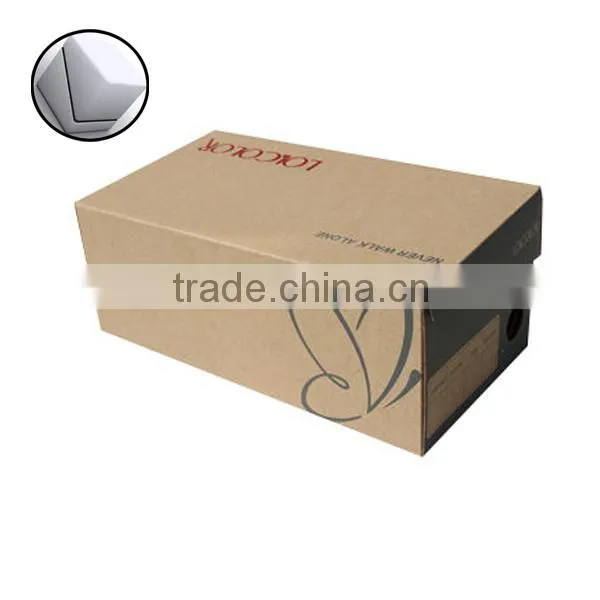 custom paper shoe box with factory price