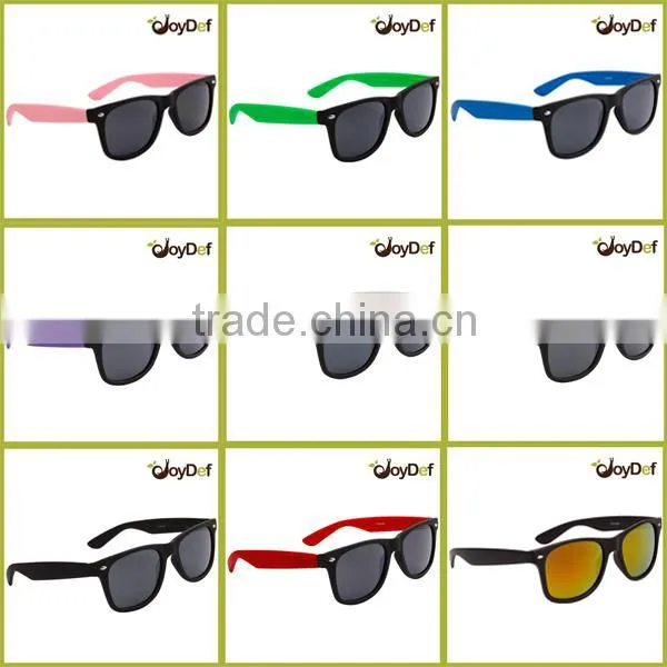 2016 The plastic and bamboo eyewear holiday vintage style retro design eco-friendly sunglasses