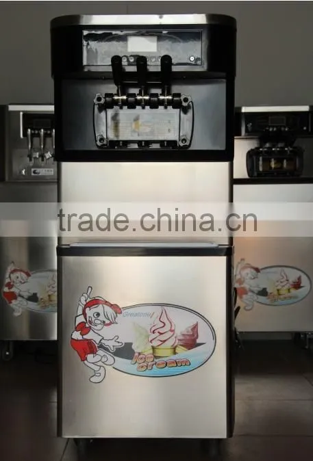 2015 best selling Commercial Soft ice cream making machine/ice cream machine