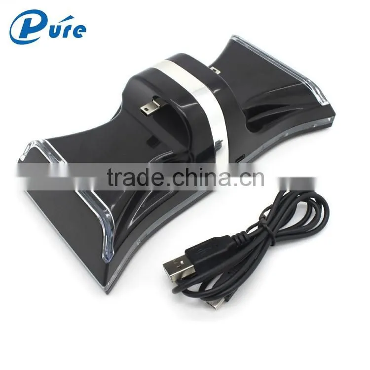 2 in 1 charging dock for SONY PS3 charger dock for PS3 charger for PS3 controllers/joysticks