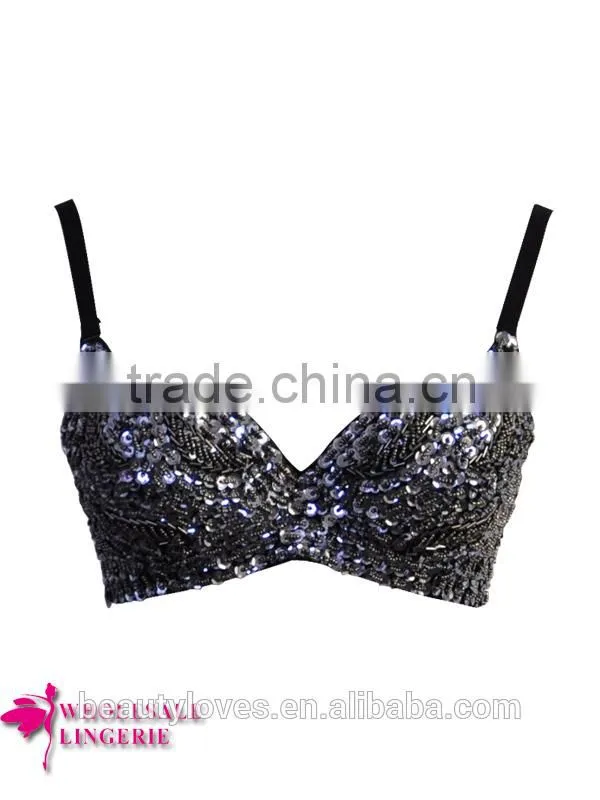 halloween punk dancing bra costume,hot cat women sexy bra