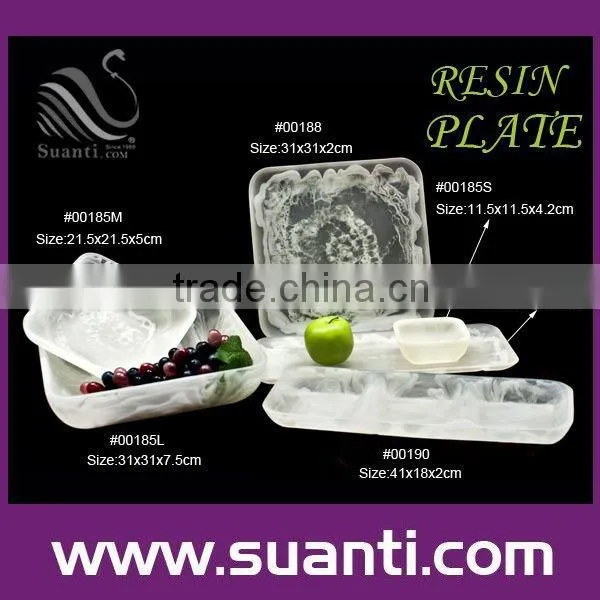 Resin hotel dry fruit plate, fruit holder
