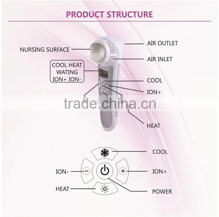 japanese famous Heat Care face massage roller