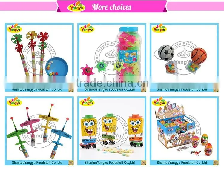 Individual Packing Chirldren Shooting Gun toy with sweet Ftuis Candy
