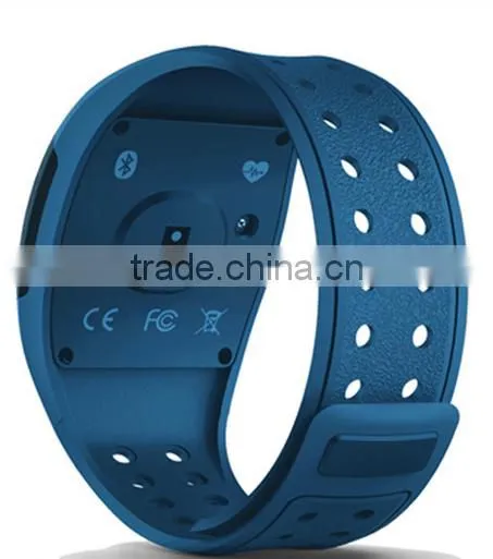 SIFIT-2.4 Bluetooth 4.0 wireless transmission wristband pedometer, Distance counter, Heart rate monitor.