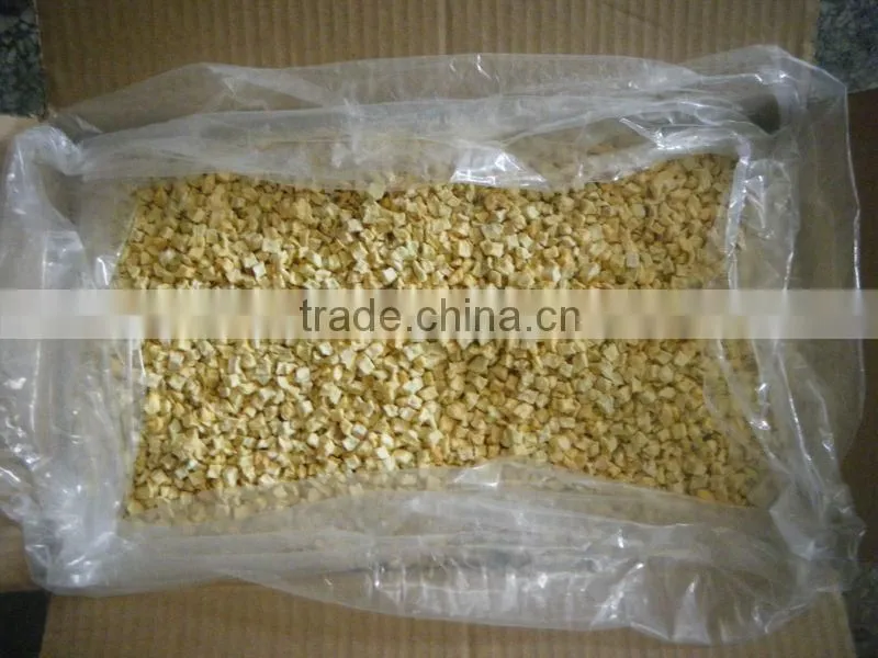 hot sale dried/dehydrated apple dice with high quality and low price