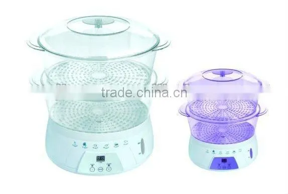 Digital electric food steamer