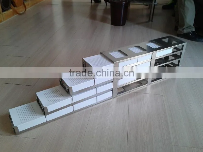 Used stainless steel -86 Cryo freezer Rack boxes